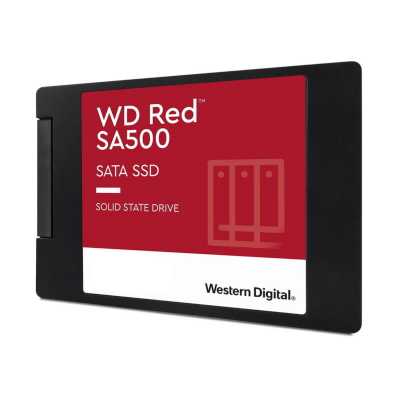 SSD диск WD Red SA500 2Tb WDS200T2R0A Красный, чёрный