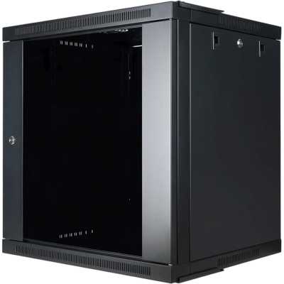 телекоммуникационный шкаф Wize Pro W12U45QSR Черный