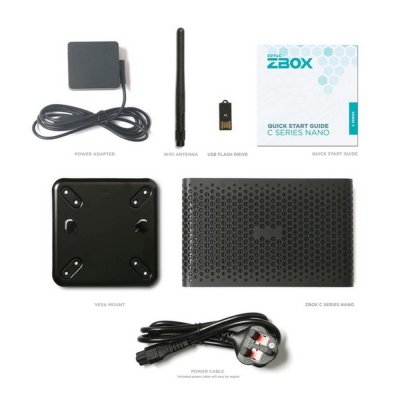 компьютер Zotac ZBOX-CI629NANO-BE Черный